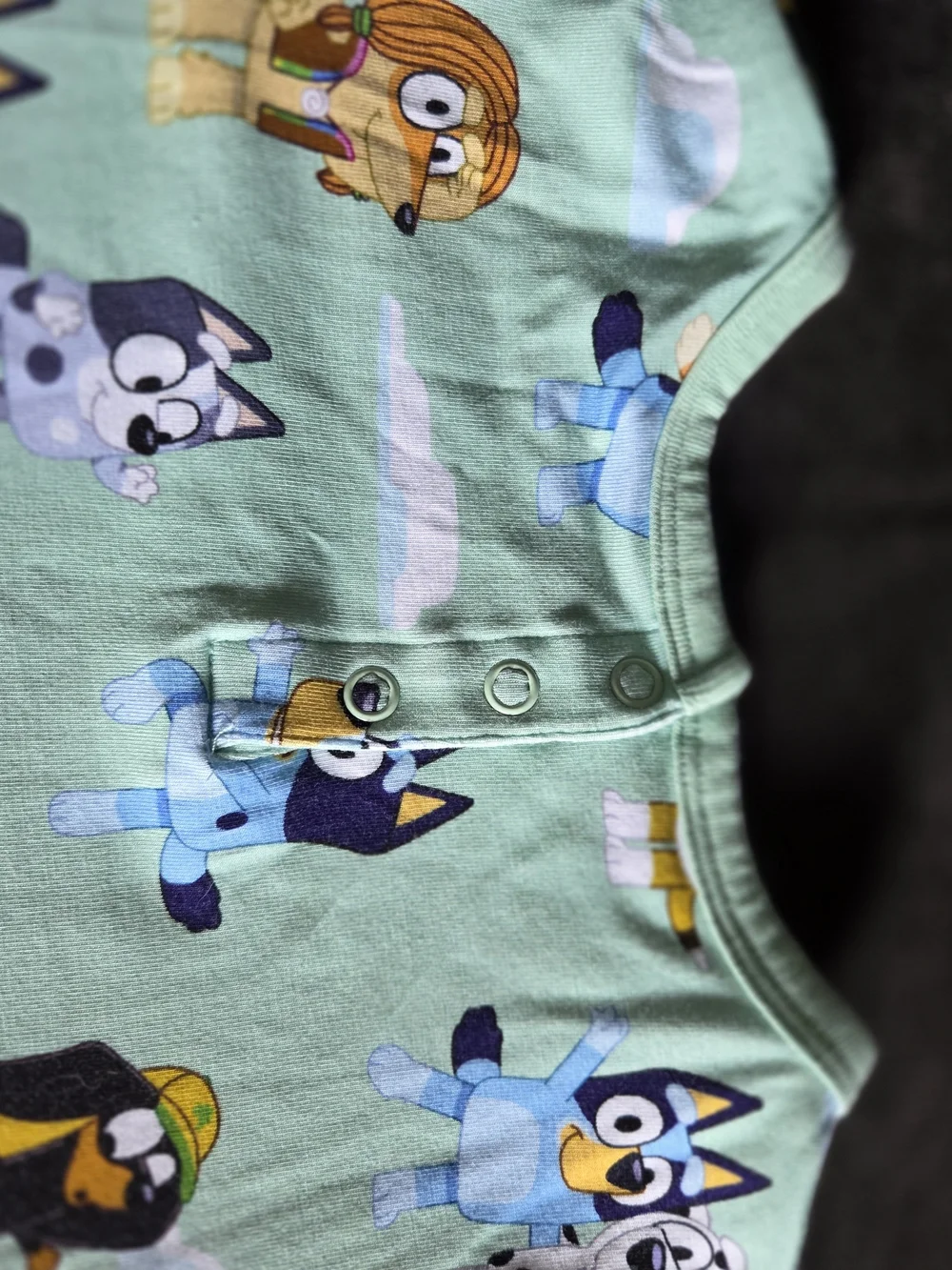 Little Sleepies Bluey Skys The Limit Play Romper 3T